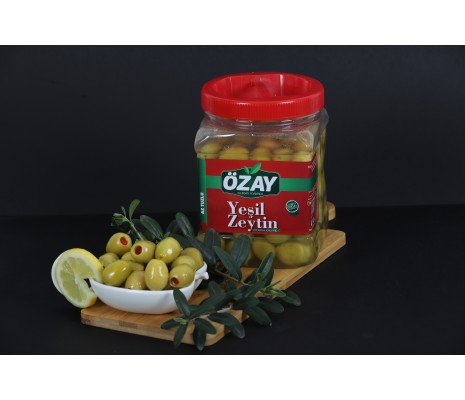 BİBER DOLGULU YEŞİL ZEYTİN 3 XL (161-180) 900 GR