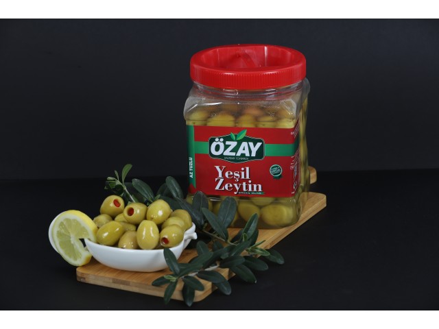 BİBER DOLGULU YEŞİL ZEYTİN 3 XL (161-180) 900 GR