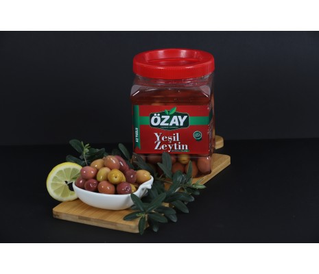 ALYANAK PEMBE ÇİZİK YEŞİL ZEYTİN XL (201-230) 900 GR