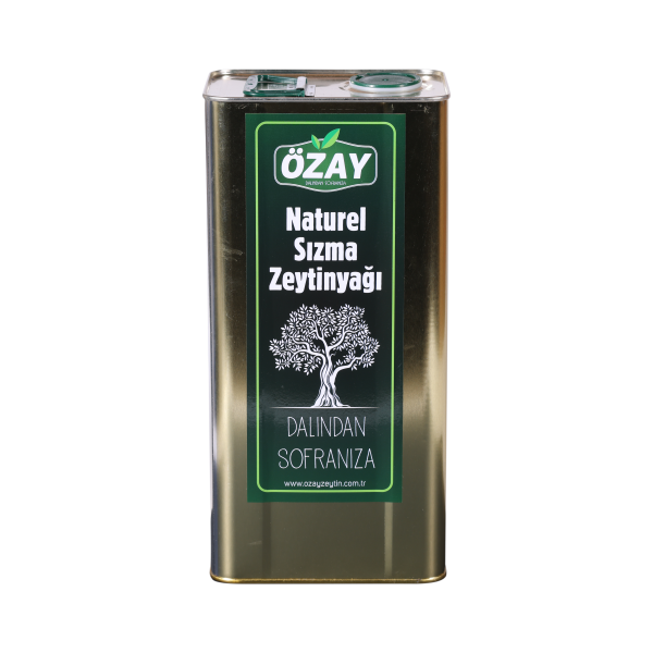 SOĞUK SIKIM NATUREL SIZMA ZEYTİNYAĞ 5 LT